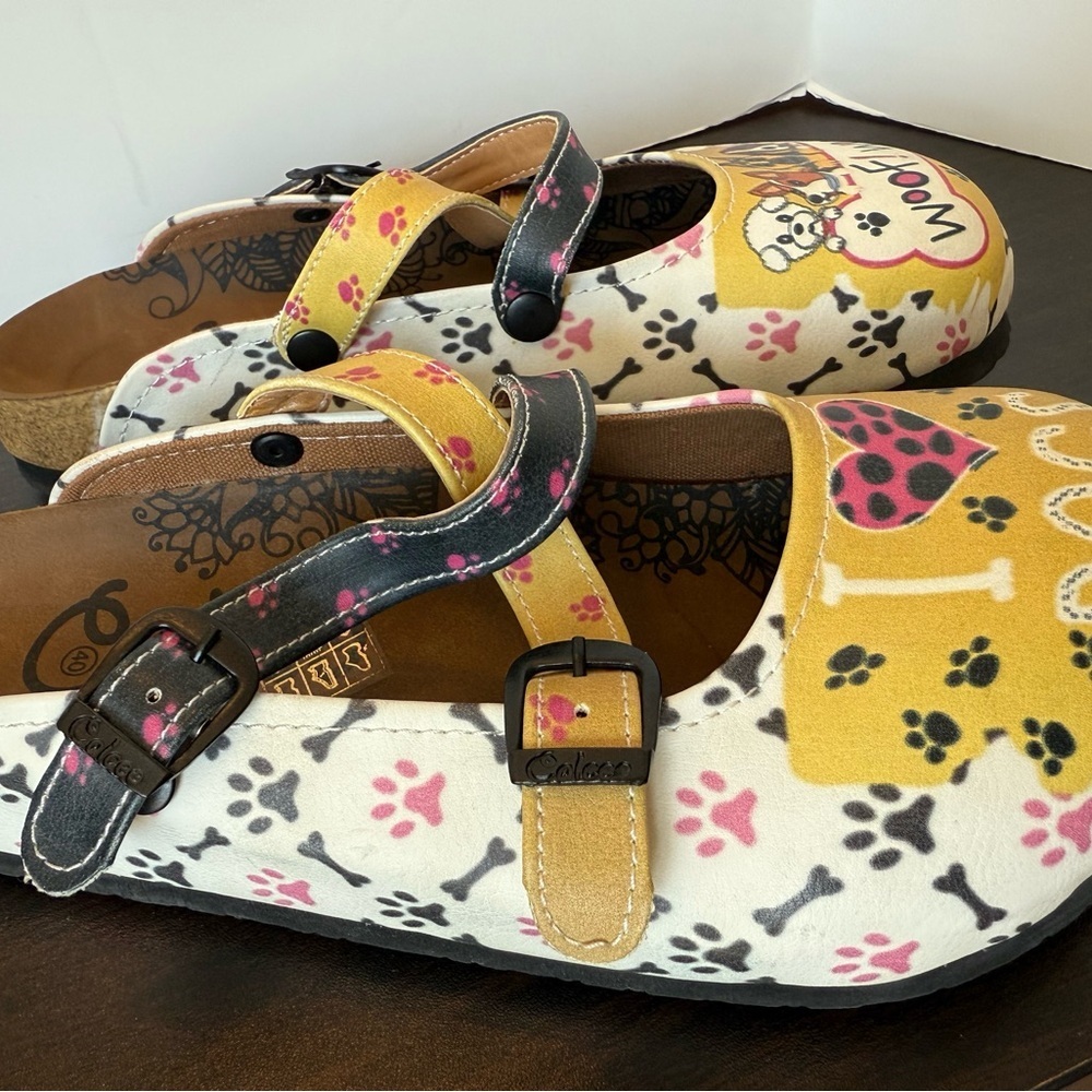Calceo womens slip on “clog” NWOT size 40 - Picture 2 of 6